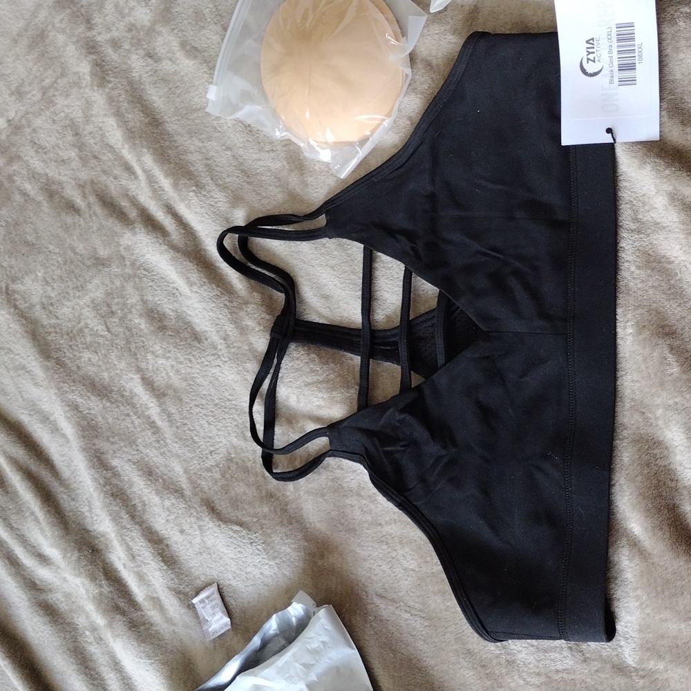 Zyia grid bra